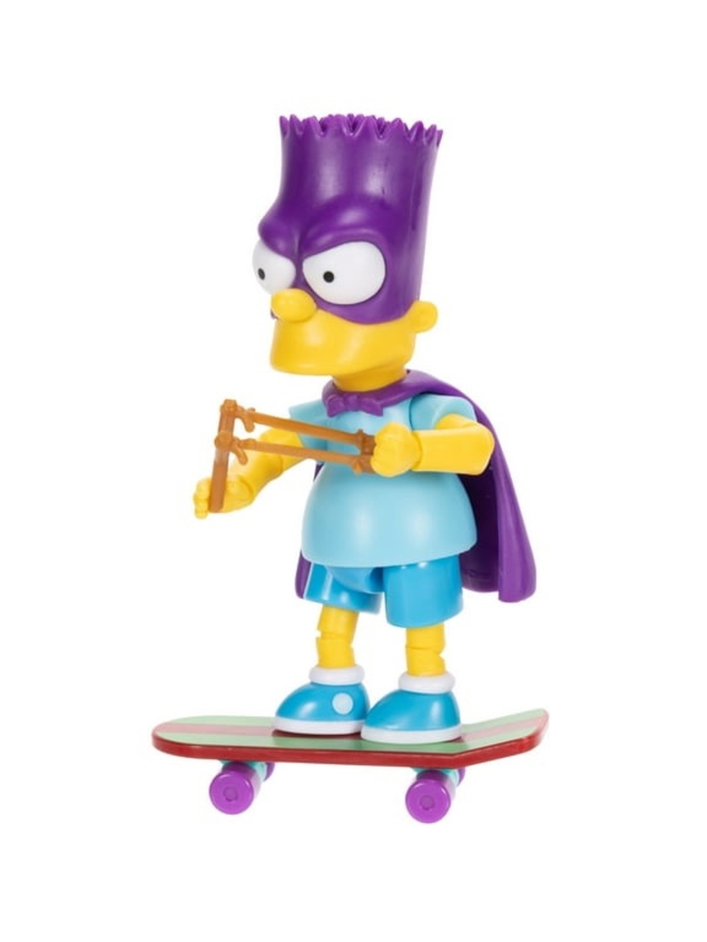 NIB The Simpsons Bartman Figure w/ Skateboard & Slingshot💎 - Picture 7 of 8